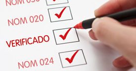 Verificación de normas NOM